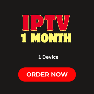 1 Month IPTV Subscription