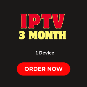 3 Month IPTV Subscription